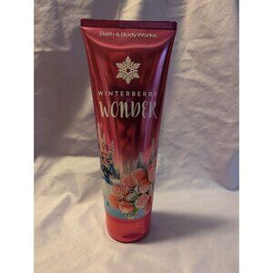 Bath & Body Works Winterberry Wonder Ultra Shea Body Cream 8 oz 60% Full